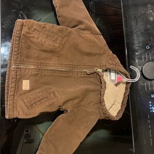 Cozy Brown Kids Jacket